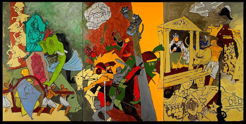 M F Husain