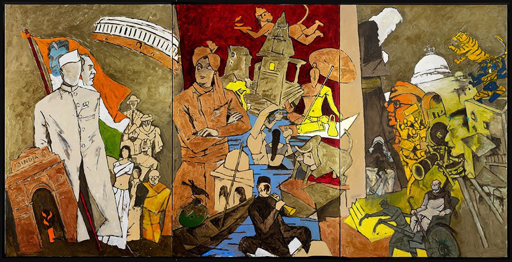M F Husain