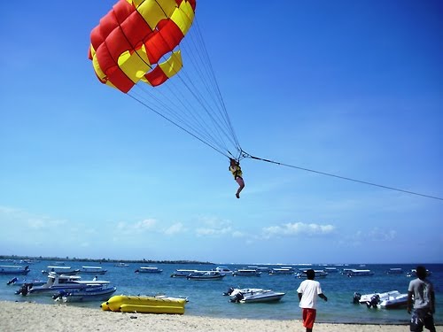 Paragliding in Bali