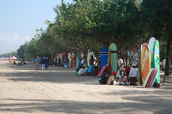 Surfing Boards in Bali
