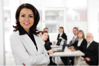 Women employees in senior roles