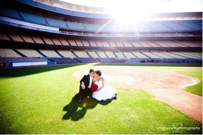 stadium wedding - exotic wedding venues
