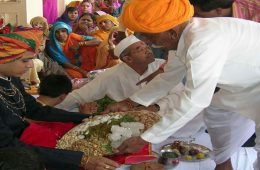 Husband receiving dowry