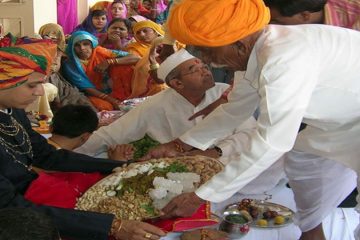 Husband receiving dowry
