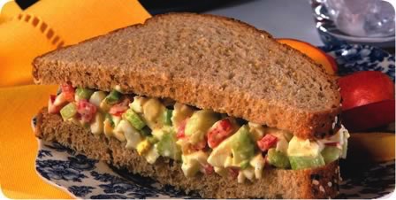 Low fat sandwich - Low Calorie Snacks