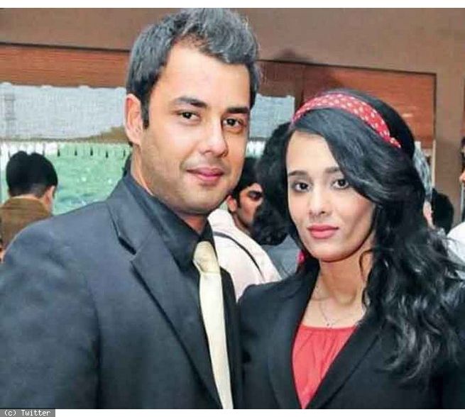 Stuart Binny with wife