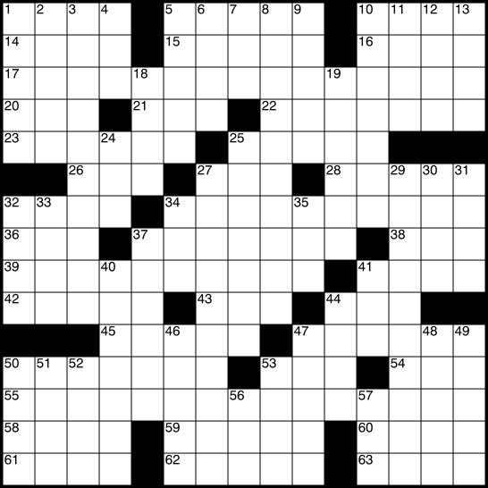 Crosswords 1