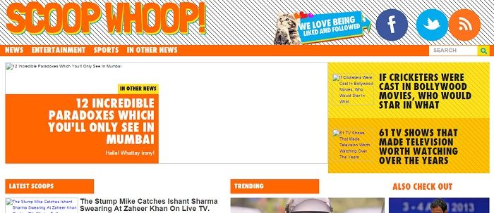 scoopwhoop content websites