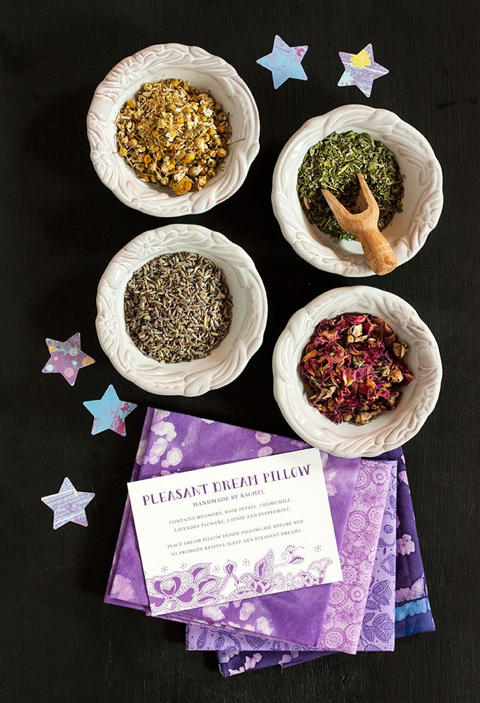 Herbs Filled Pillow - Pillow types